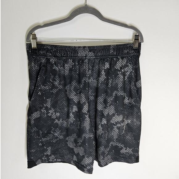 All in Motion Mens M Poly Spandex Waist Camo Lined Shorts - Picture 1 of 3